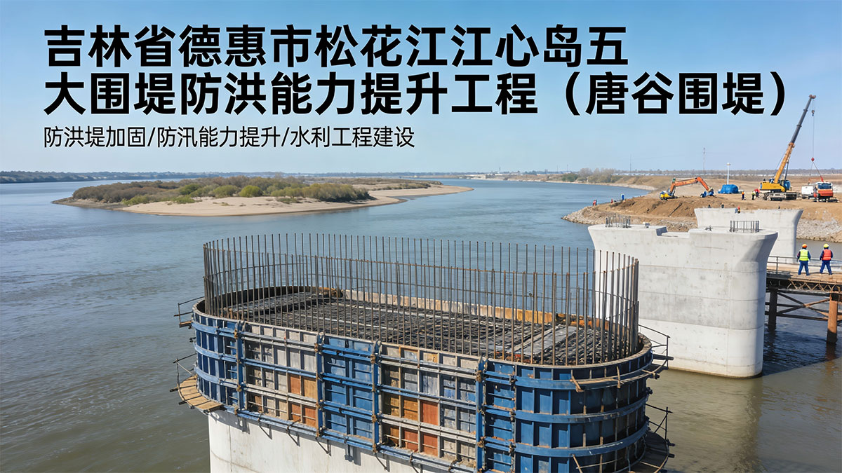 吉林省德惠市松花江江心岛五大围堤防洪能力提升工程（唐谷围堤）