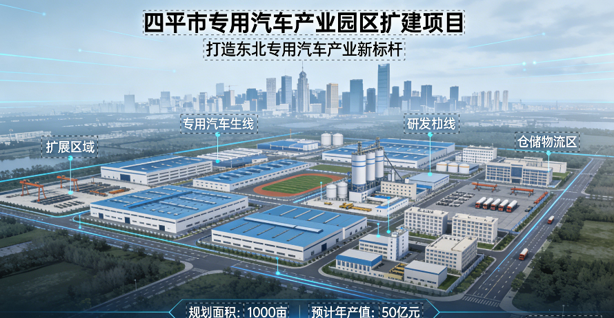 四平市专用汽车产业园区扩建项目